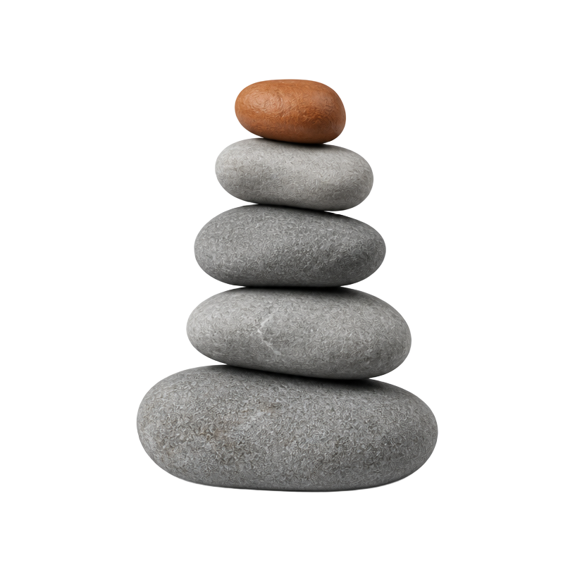 Cairnpoint natural stack logo